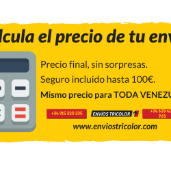 Calcula el precio de tu envío